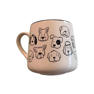 Dog loves me best mug
